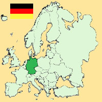 Gua de globalizacin - Mapa para localizacin del pas - Alemania