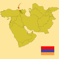 Gua de globalizacin - Mapa para localizacin del pas - Armenia