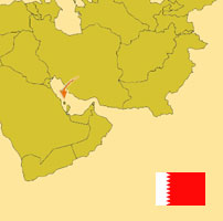 Gua de globalizacin - Mapa para localizacin del pas - Bahrein