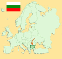 Gua de globalizacin - Mapa para localizacin del pas - Bulgaria