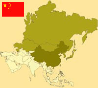 Gua de globalizacin - Mapa para localizacin del pas - China