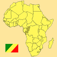 Gua de globalizacin - Mapa para localizacin del pas - Congo
