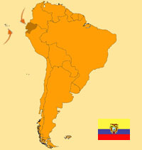 Gua de globalizacin - Mapa para localizacin del pas - Ecuador