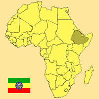 Gua de globalizacin - Mapa para localizacin del pas - Etiopia