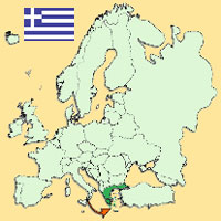 Gua de globalizacin - Mapa para localizacin del pas - Grecia