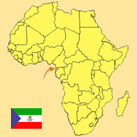 Gua de globalizacin - Mapa para localizacin del pas - Guinea Ecuatorial