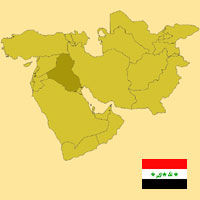 Gua de globalizacin - Mapa para localizacin del pas - Iraq