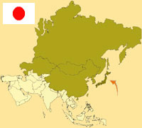 Gua de globalizacin - Mapa para localizacin del pas - Japn