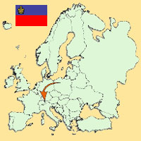 Gua de globalizacin - Mapa para localizacin del pas - Liechtenstein