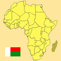 Gua de globalizacin - Mapa para localizacin del pas - Madagascar
