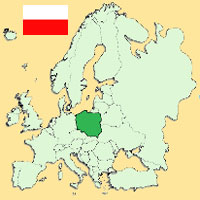 Gua de globalizacin - Mapa para localizacin del pas - Polonia