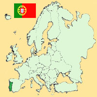 Gua de globalizacin - Mapa para localizacin del pas - Portugal