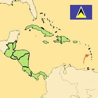 Gua de globalizacin - Mapa para localizacin del pas - Santa Luca