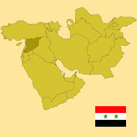 Gua de globalizacin - Mapa para localizacin del pas - Siria