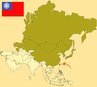 Gua de globalizacin - Mapa para localizacin del pas - Taiwn