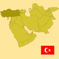 Gua de globalizacin - Mapa para localizacin del pas - Turquia