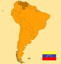 Gua de globalizacin - Mapa para localizacin del pas - Venezuela
