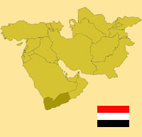 Gua de globalizacin - Mapa para localizacin del pas - Ymen